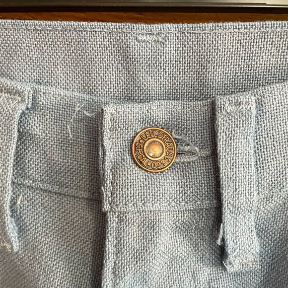 Levi's Vintage 60s / 70s STA-PREST Blue High Rise Pants - Picture 5 of 10